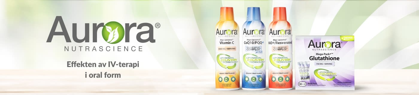 Handle kosttilskudd fra Aurora Nutrascience.