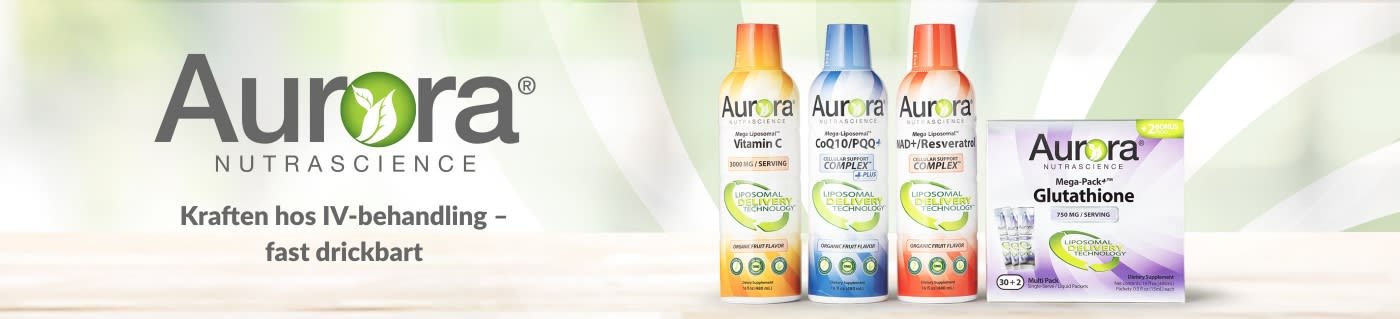 Handla kosttillskott från Aurora Nutrascience.