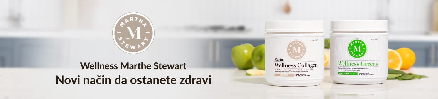 Kupujte dodatke prehrani Marthe Stewart, uključujući morski kolagen, zeleno povrće za wellness i mnoge druge.