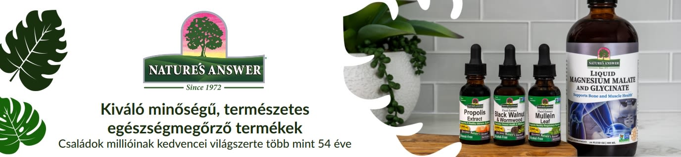 Nature's Answer banner 