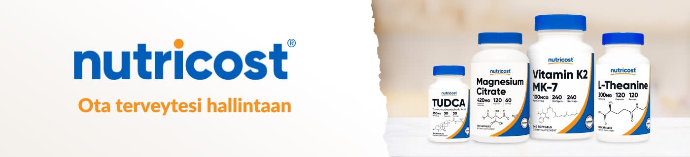 Nutricost® Ota terveytesi hallintaan
