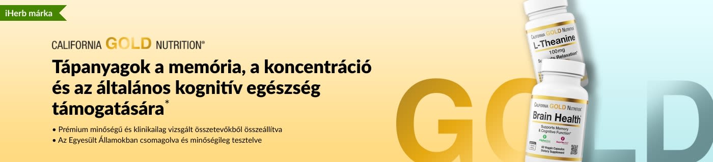 Tápanyagok a memória, a koncentráció és az általános kognitív egészség támogatására*