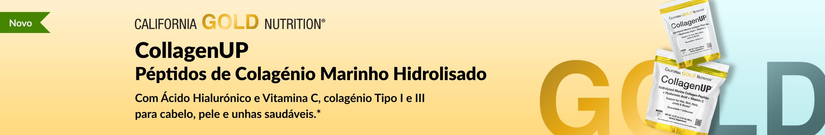 California Gold Nutrition - CollagenUP: Péptidos de Colagénio Marinho Hidrolisado — Exclusivo na iHerb!