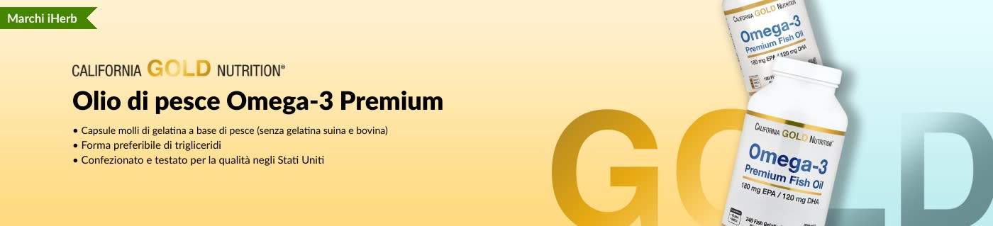 Olio di pesce Omega-3 Premium