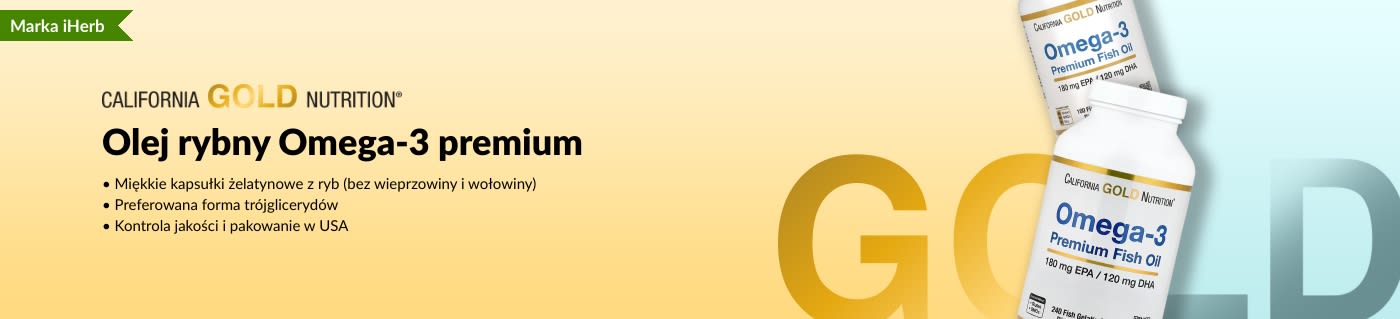 Olej rybny Omega-3 premium
