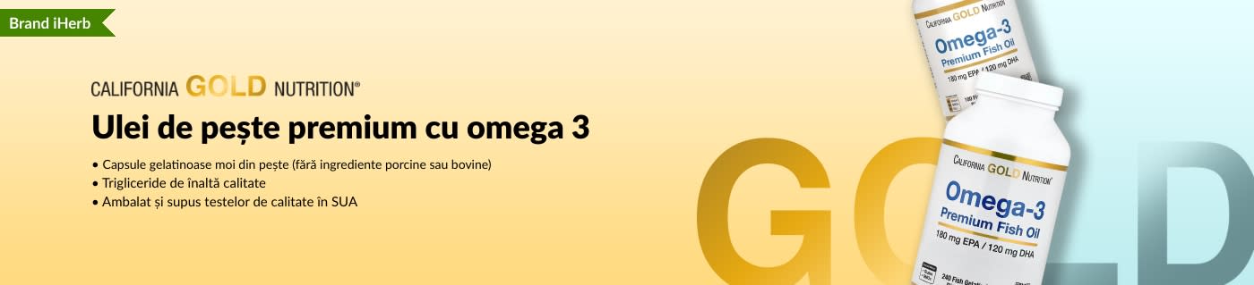 Ulei de pește premium cu omega 3