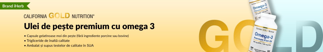 Ulei de pește premium cu omega 3