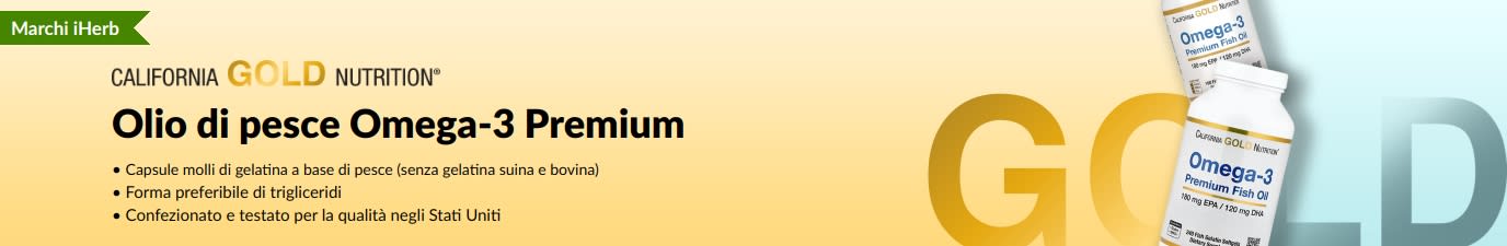 Olio di pesce Omega-3 Premium
