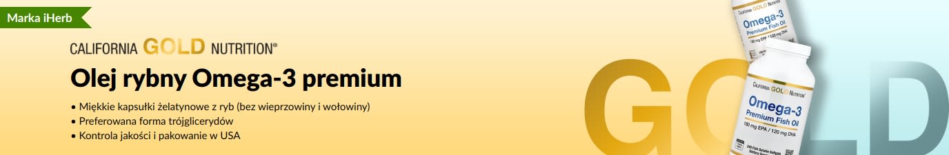 Olej rybny Omega-3 premium