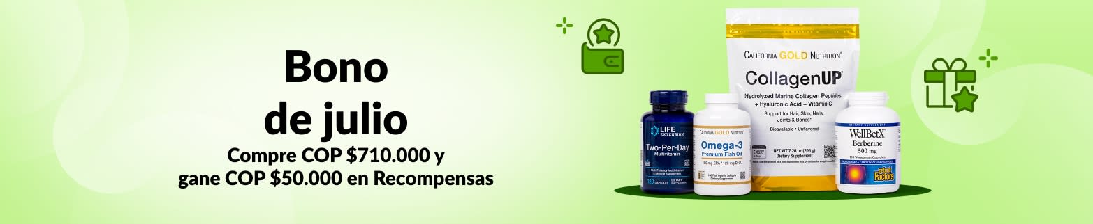 COMPRE COP $710.000 Y GANE COP $50.000 CON EL EVENTO DE BONIFICACIÓN DE JULIO.