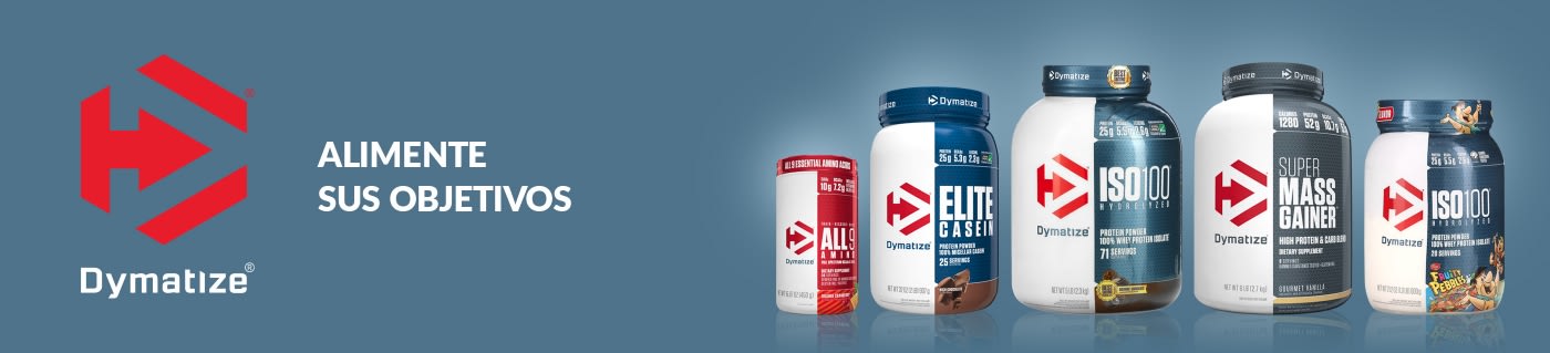 Descubra la línea de suplementos deportivos de Dymatize.