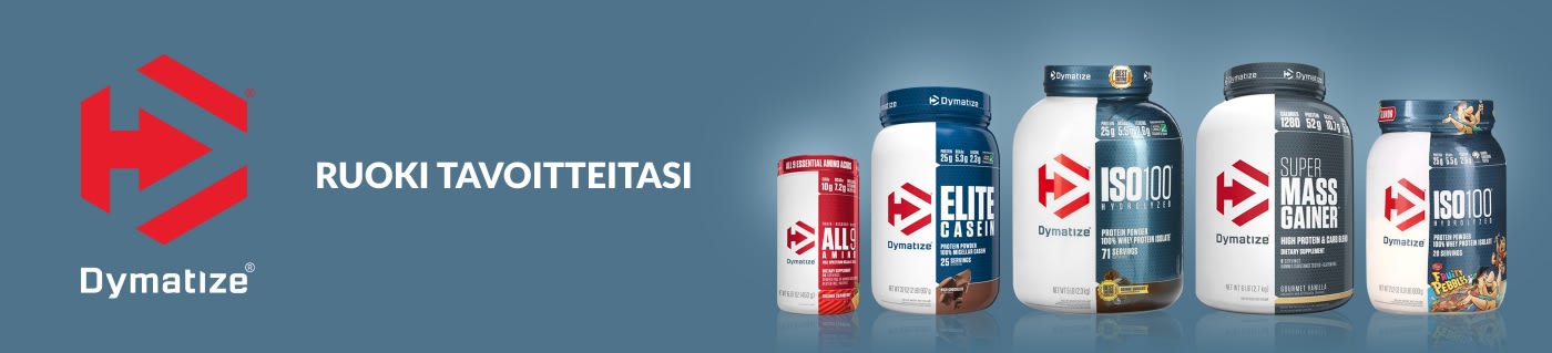 Osta urheilulisäravinteita Dymatizelta.