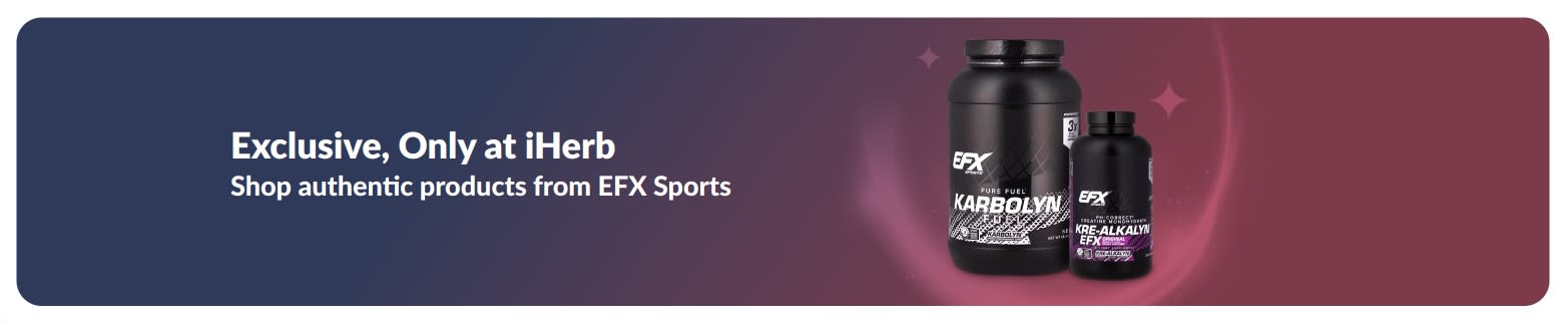 EFX Sports Only at iHerb.