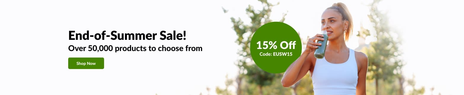 End-of-Summer Sale: 15% off with code EUSW15. Over 50,000 products available.