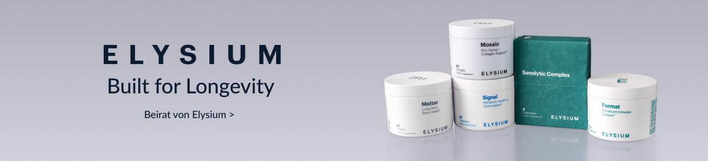 Nahrungsergänzungsmittel von Elysium.