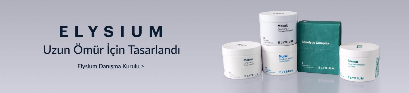 Elysium markasının besin takviyelerini satın alın.