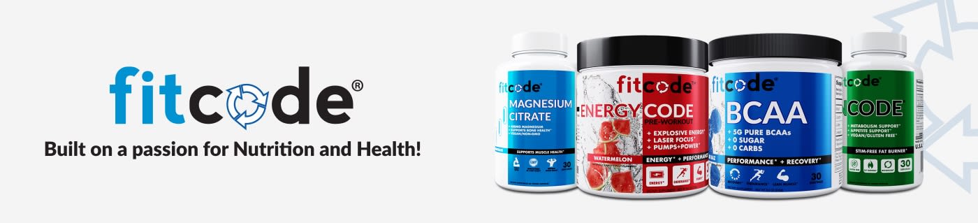 Shop dietary and sports supplements from fitcode.