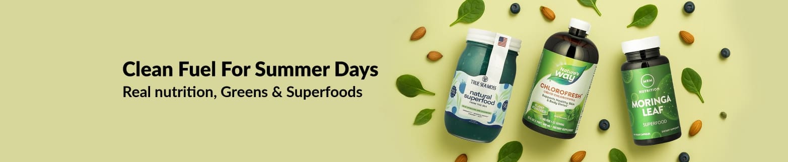 Promoting greens and superfood products during summer