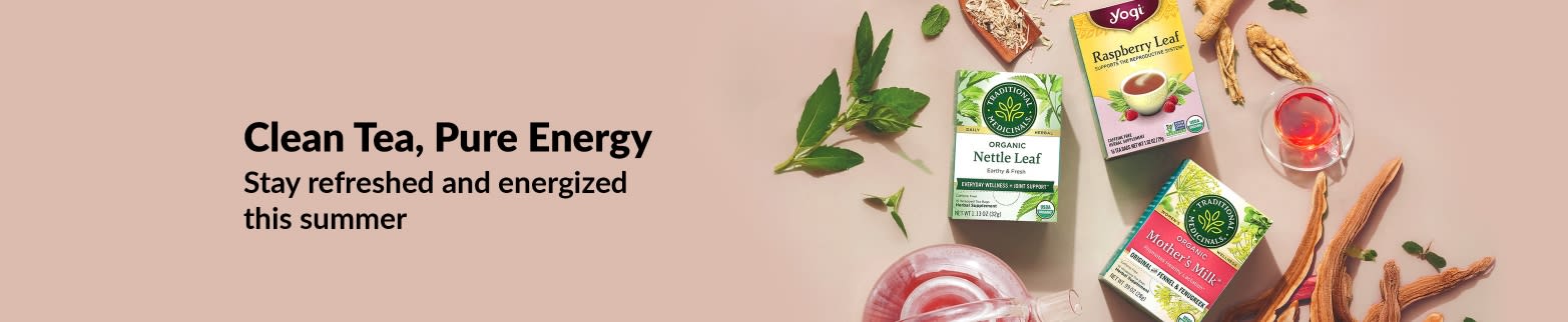 Promoting clean tea to stay refreshed and energized during summer