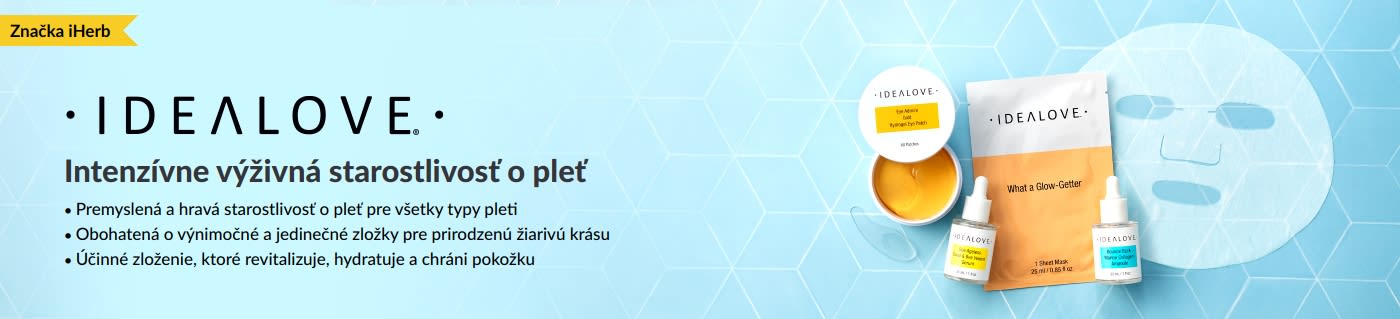 Idealove Intenzívne výživná starostlivosť o pleť