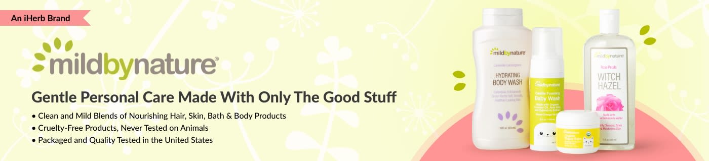 Shop personal care and baby products from Mild By Nature, an iHerb brand.