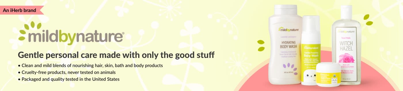 Shop personal care and baby products from Mild By Nature, an iHerb brand.