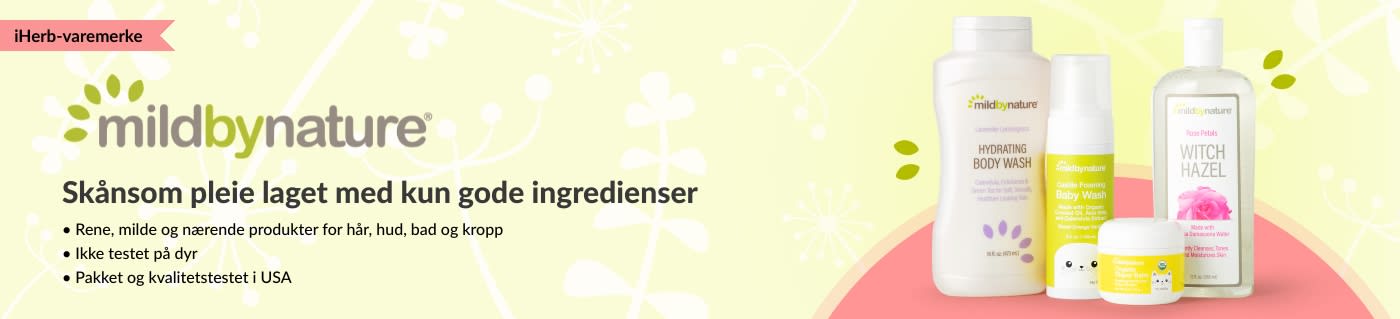 Kjøp personlig pleie og babyprodukter fra Mild By Nature, et iHerb-merke.