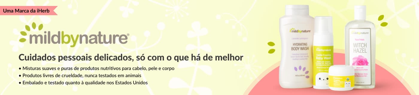 Compre produtos de cuidados pessoais e para bebês da Mild By Nature, uma marca da iHerb.