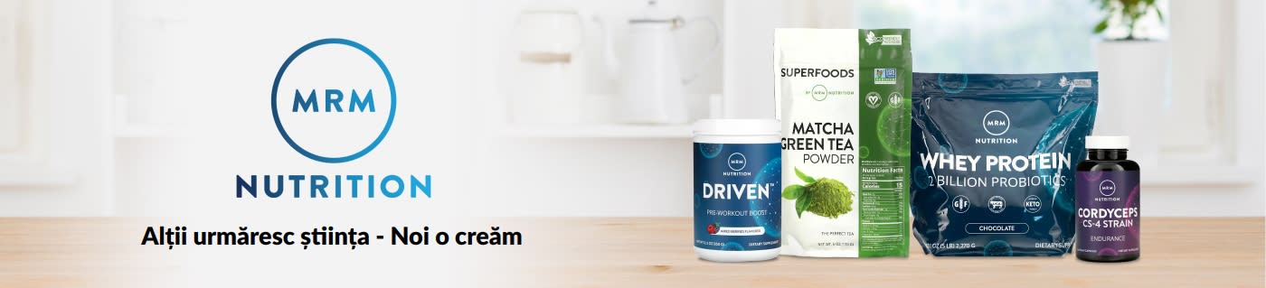 Comandați suplimente alimentare și pentru sportivi de la MRM Nutrition.
