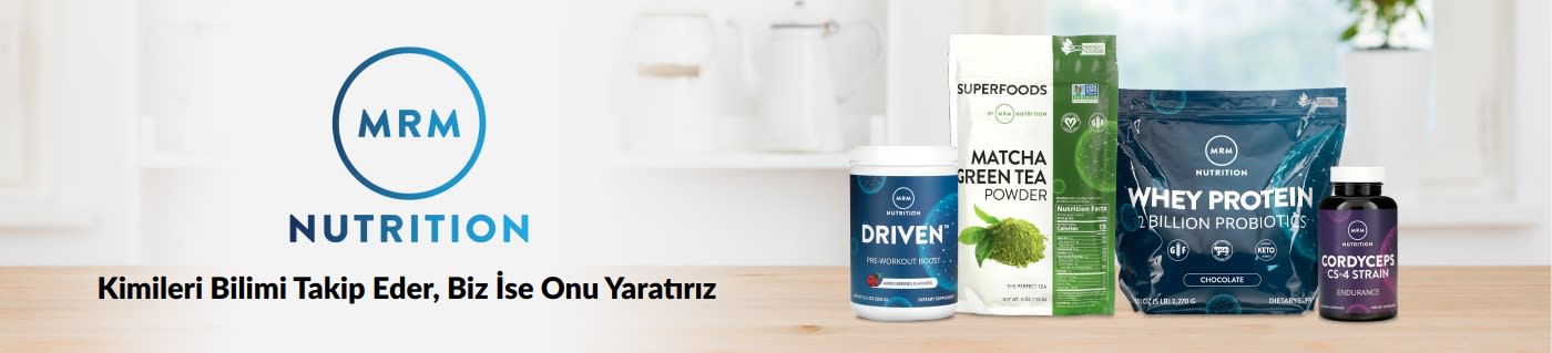 MRM Nutrition'dan sports ve besin ürünlerini keşfedin