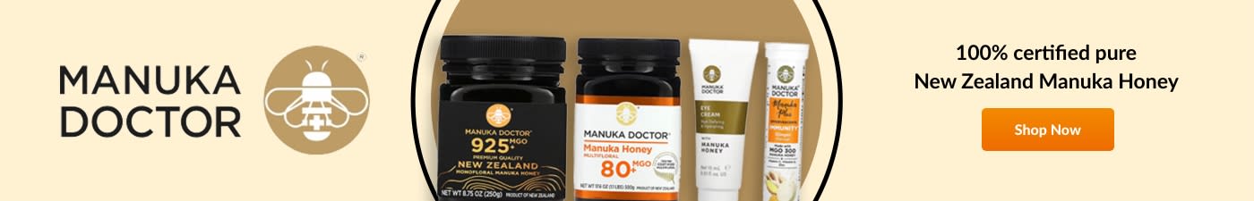 100% certified pure New Zealand Manuka Honey
