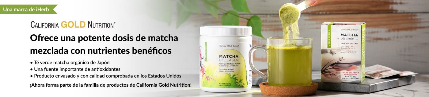 Ofrece una potente dosis de matcha mezclada con nutrientes benéficos