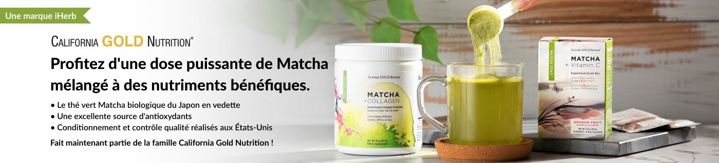 Profitez d'une dose puissante de Matcha mélangé à des nutriments bénéfiques.