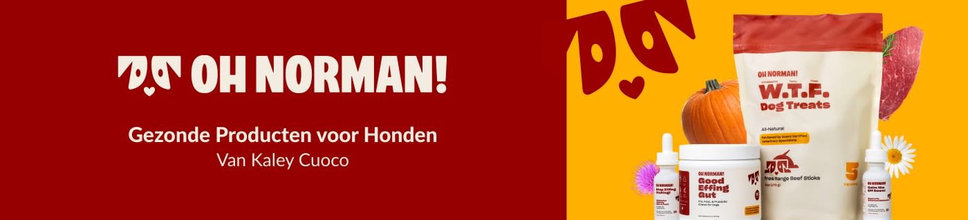 Bestel gezonde producten voor honden van Oh Norman.