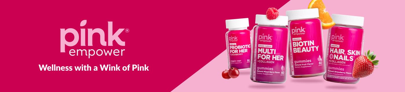Shop high-quality dietary supplements for women from Pink.