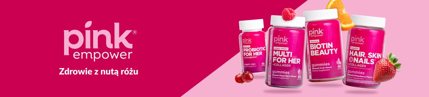 Kup wysokiej jakości suplementy diety dla kobiet od marki Pink.