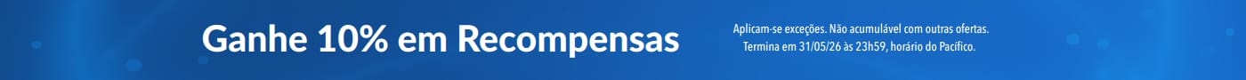 Banner promocional azul anunciando 