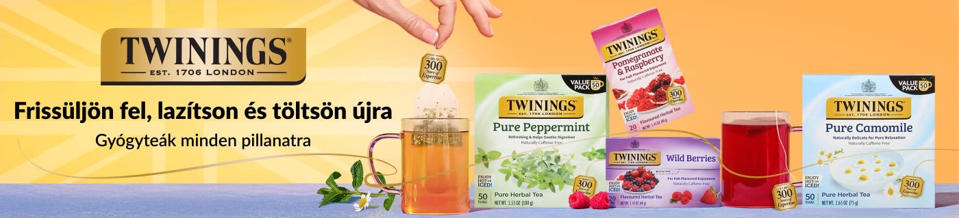 Twinings - Gyógyteák minden pillanatra