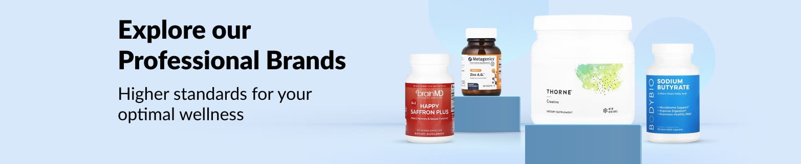 Banner showing saffron, zinc, and creatine products.