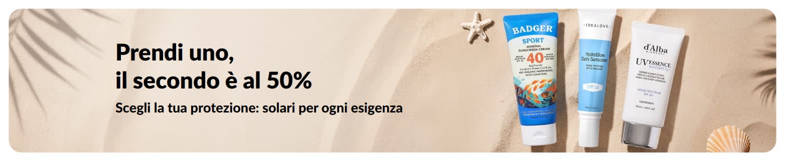 Banner iHerb promozionale che comunica la promozione 