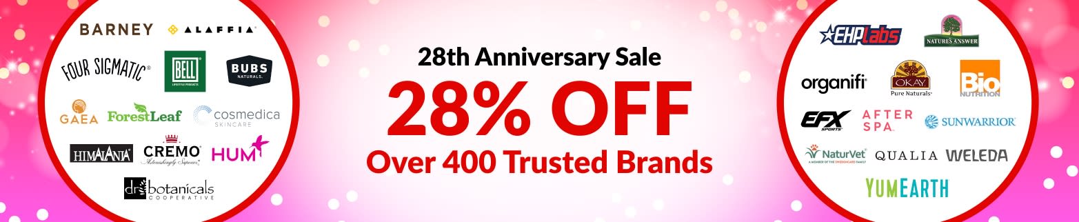 28% OFF OUR TRUSTED BRANDS