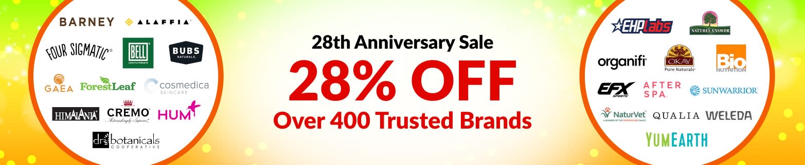 28% OFF OUR TRUSTED BRANDS