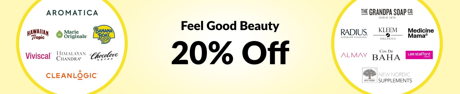 20% OFF FEEL GOOD BEAUTY