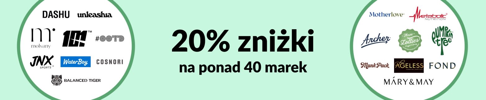 20% zniżki na ponad 40 marek w iHerb
