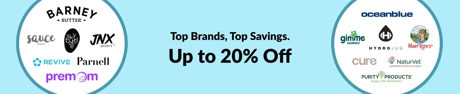 Up to 20% off top brands at iHerb.