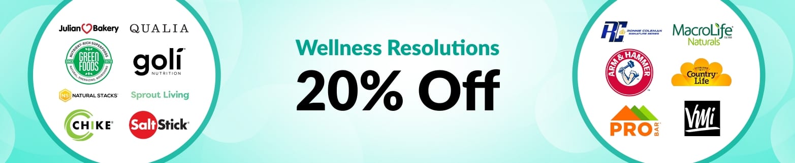 20% OFF WELLNESS RESOLUTIONS