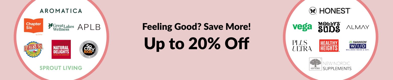 Up to 20% Off Wellness Sale