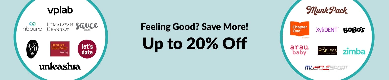 Up to 20% Off Wellness Sale