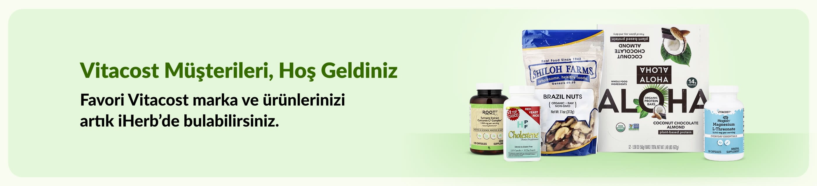 Welcome Vitacost shoppers—browse your favorite Vitacost brands and products now available on iHerb.