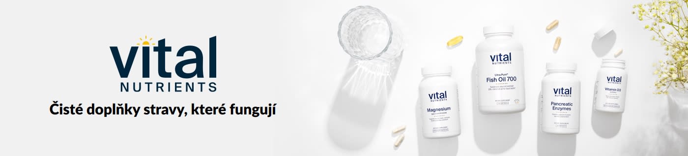 Nakupujte doplňky stravy od značky Vital Nutrients.
